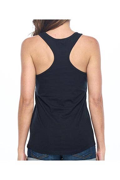 Women's Sun Kissed Graphic Racerback Tank: BANANA